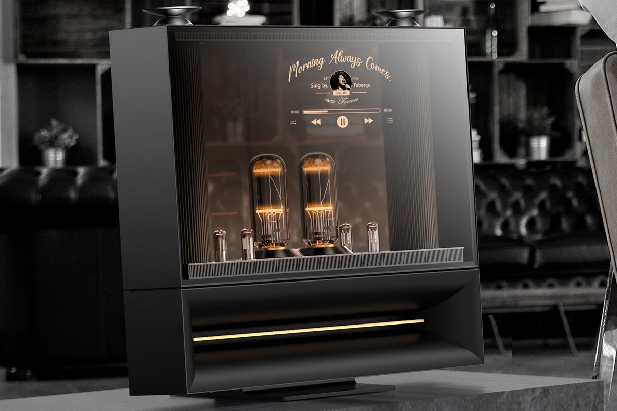 LG's DukeBox combines a tube amp with a transparent OLED display - Vimarsana News