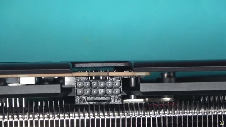 Conector fundido en la RTX 4090.
