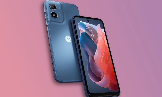A render of the front and back of the Moto G Play (2024).