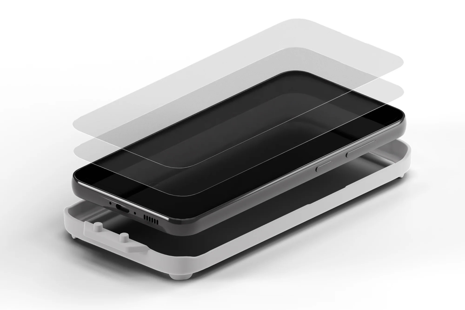 InvisibleShield Fusion Privacy Anti-Glare Samsung Galaxy S24 Ultra  (Case-Friendly)