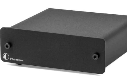 The Pro-Ject Phono Box phono preamp.