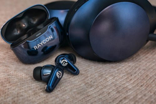 Raycon Everyday Pro earbuds and headphones.