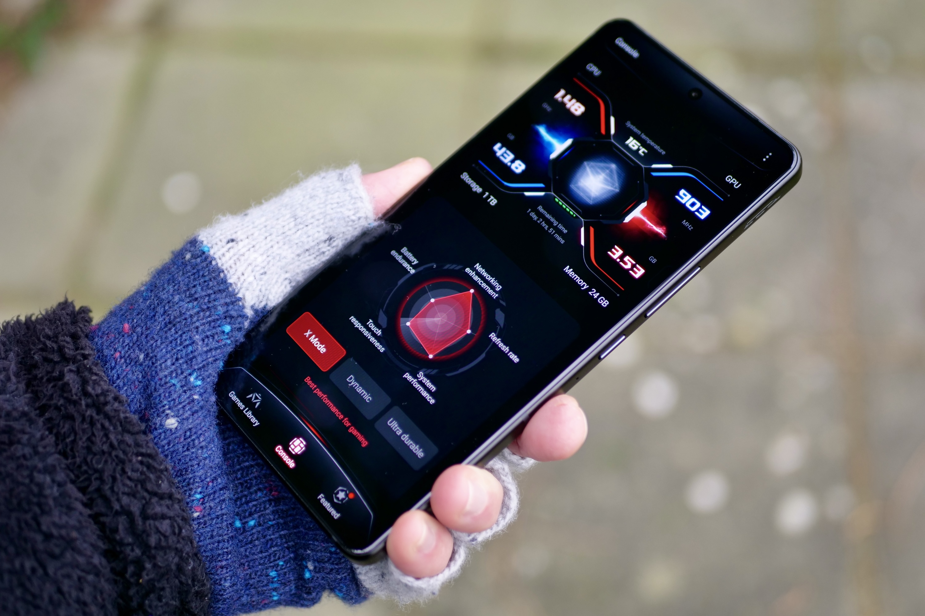 The ASUS ROG Phone 8 Pro is thinner and smaller with AI to help you grind