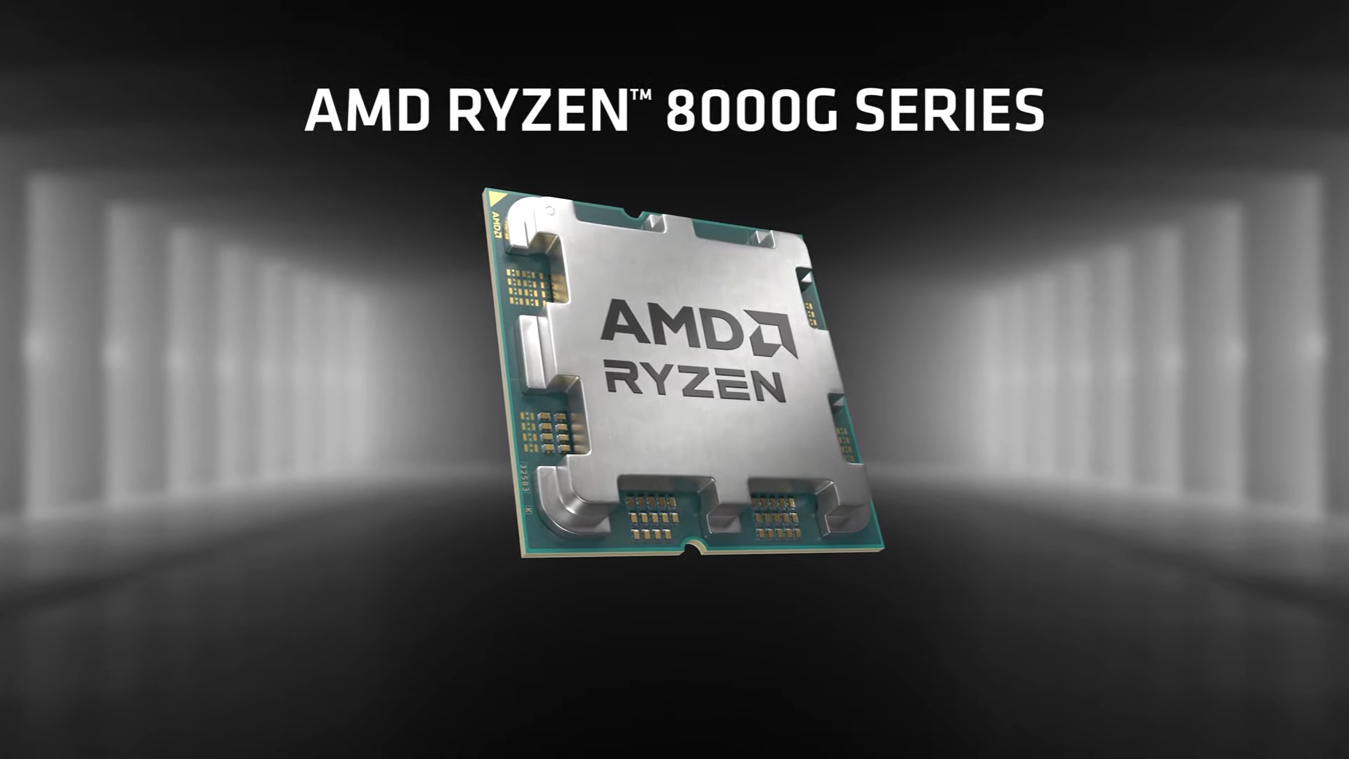 AMD Ryzen 8000G chip.