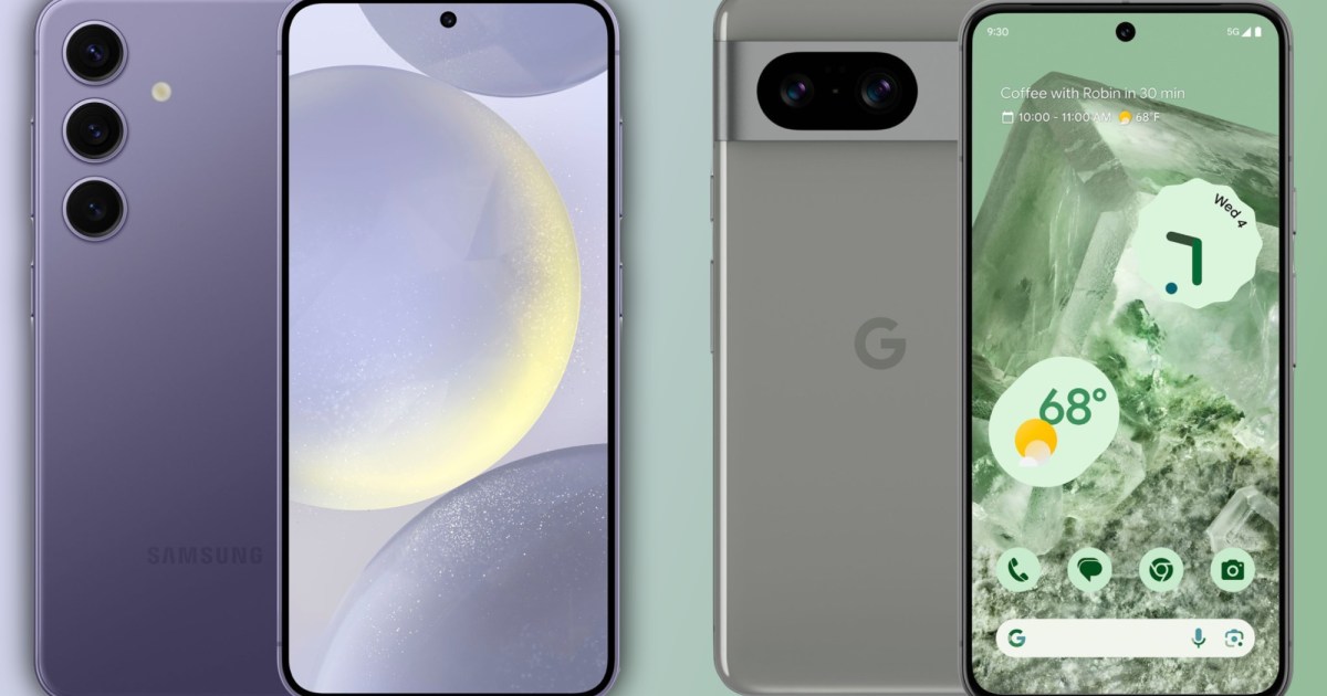 Samsung Galaxy S24 vs. Google Pixel 8: which Android phone is best?