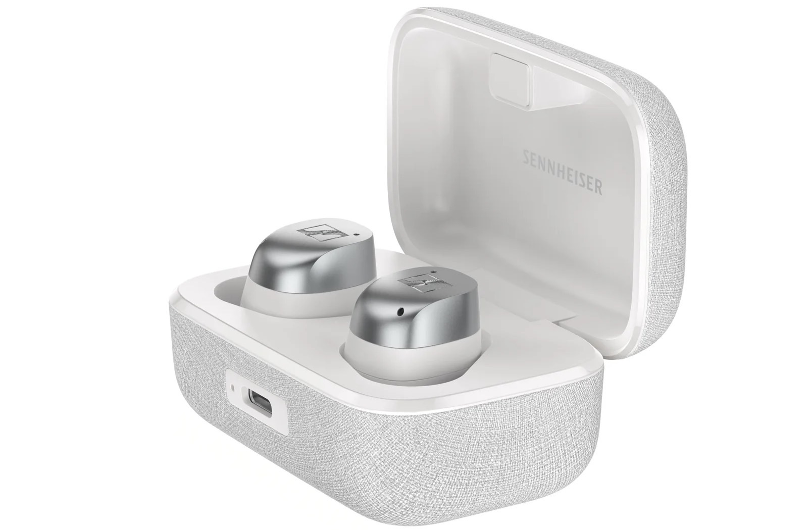  Sennheiser Consumer Audio Momentum 4 Wireless Headphones -  Bluetooth Headset for Crystal-Clear Calls with Adaptive Noise Cancellation,  60h Battery Life, Customizable Sound - White )
