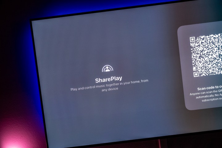 SharePlay on Apple TV.
