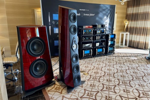 The McIntosh Villa of Sound system at CES 2024.