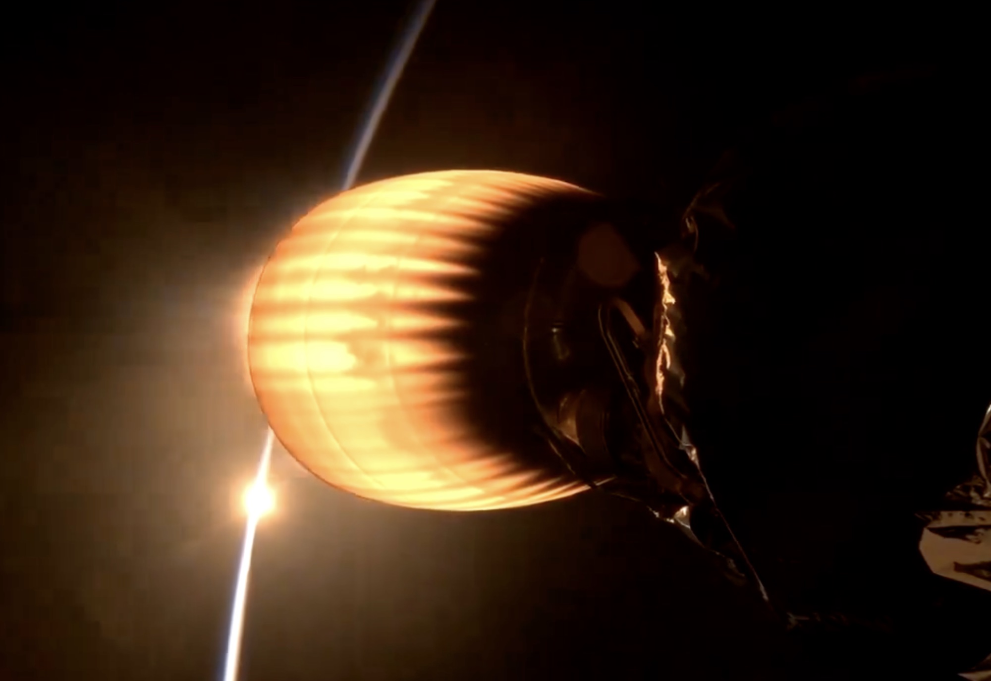 Watch SpaceX Falcon 9 engine burn against orbital sunset backdrop - Vimarsana News