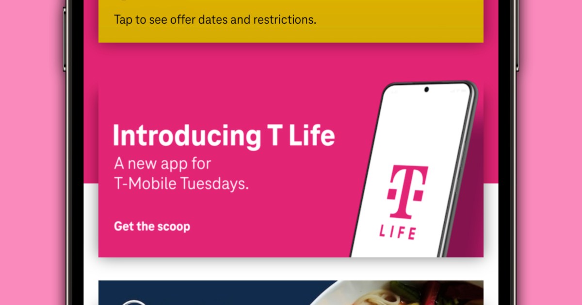 The T-Cellular Tuesdays app is about to get a giant improve