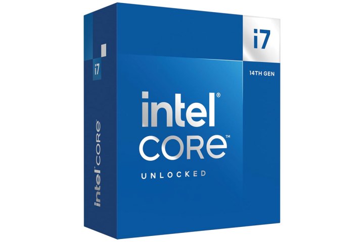 Intel Core i7-14700k box.