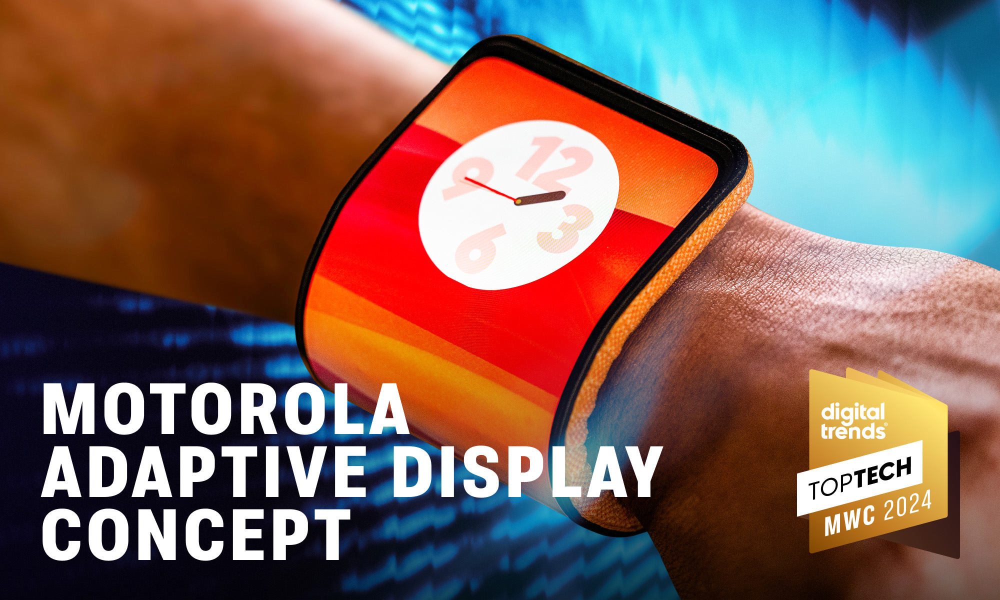 Concepto de pantalla adaptativa de Motorola 