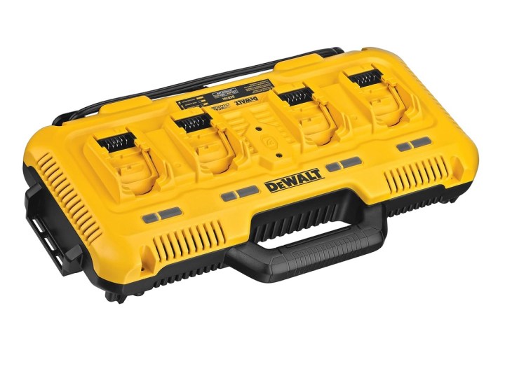 The DeWalt 20V Max Battery Charger with four charging ports.