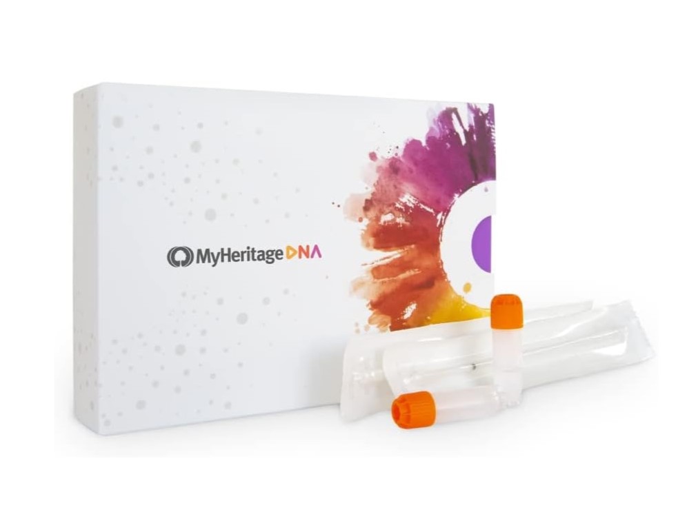 MyHeritageDNA testing kit