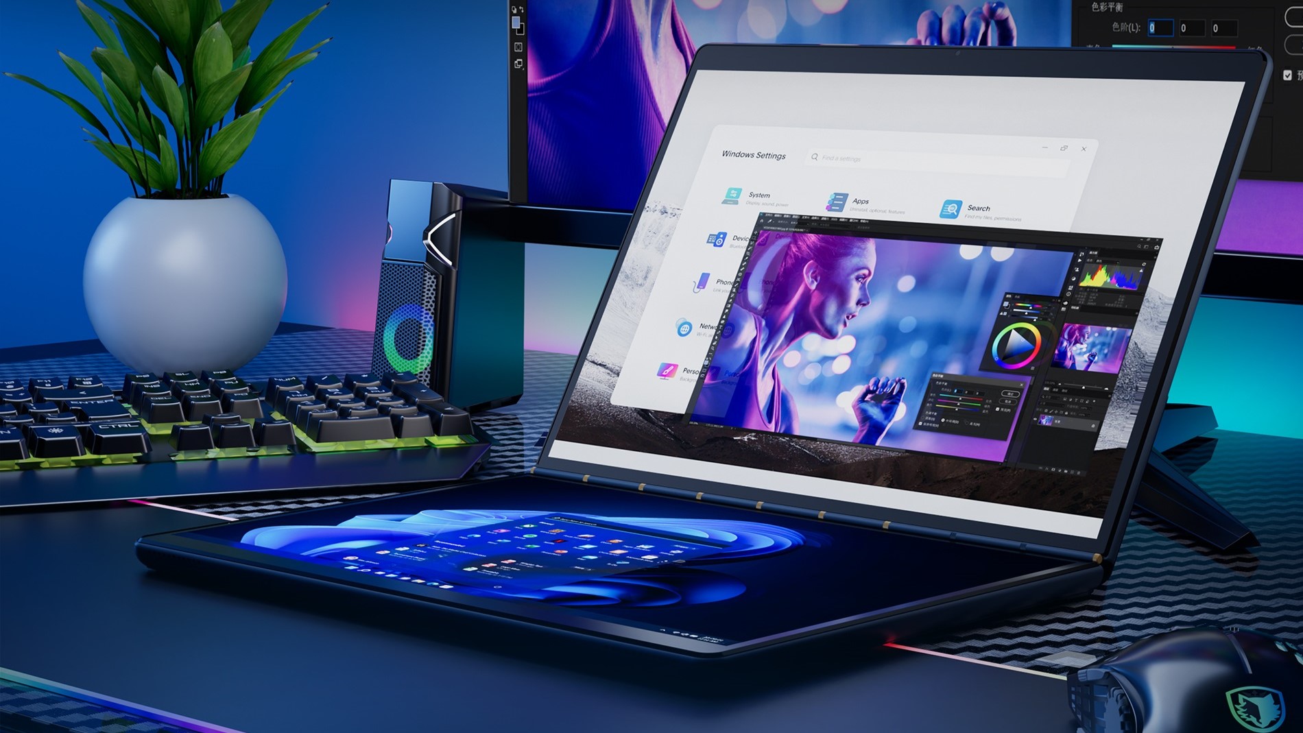 This dual-screen laptop does something unheard of - Vimarsana News