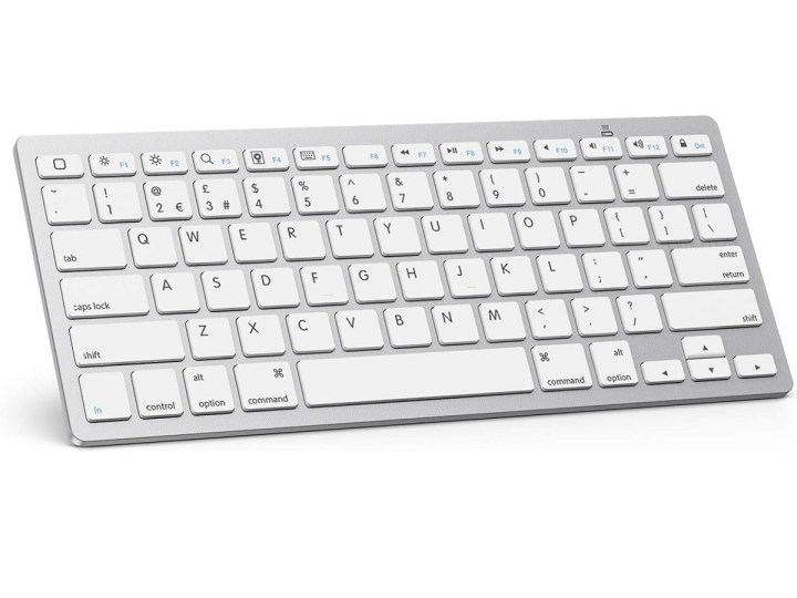 The Omoton KB066 Bluetooth Keyboard for iPad.