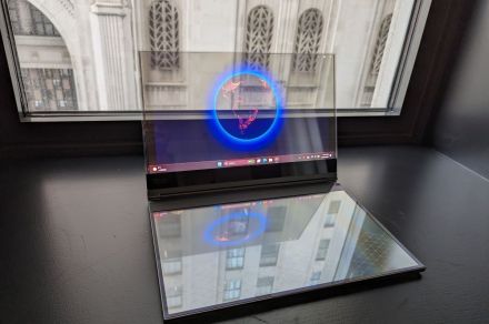 I saw Lenovo’s futuristic transparent laptop, and it absolutely stunned me