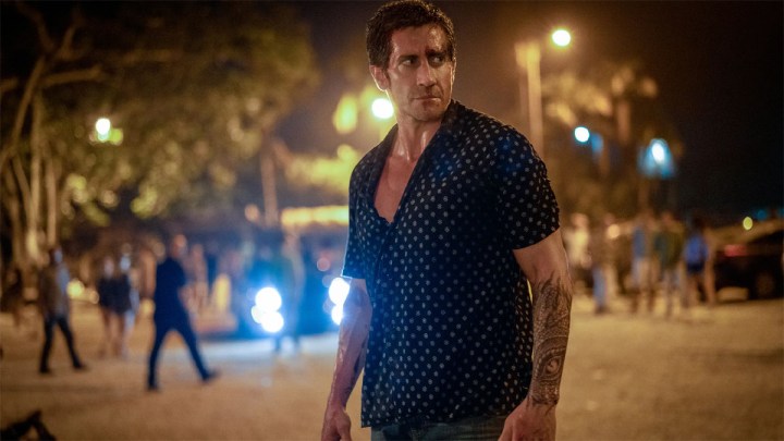 Jake Gyllenhaal in the remake of Road House.