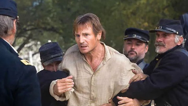 Liam Neeson in Seraphim Falls.