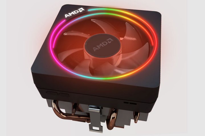 AMD Wraith Prism stock cooler for AM4/AM5.