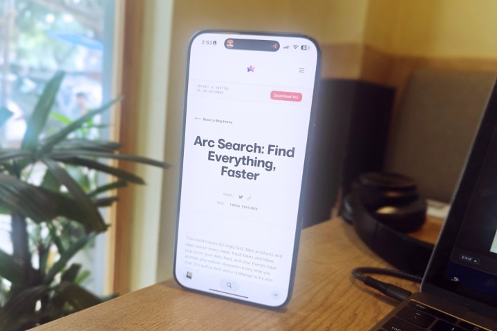 Публикация о выпуске Arc Search доступна на iPhone.