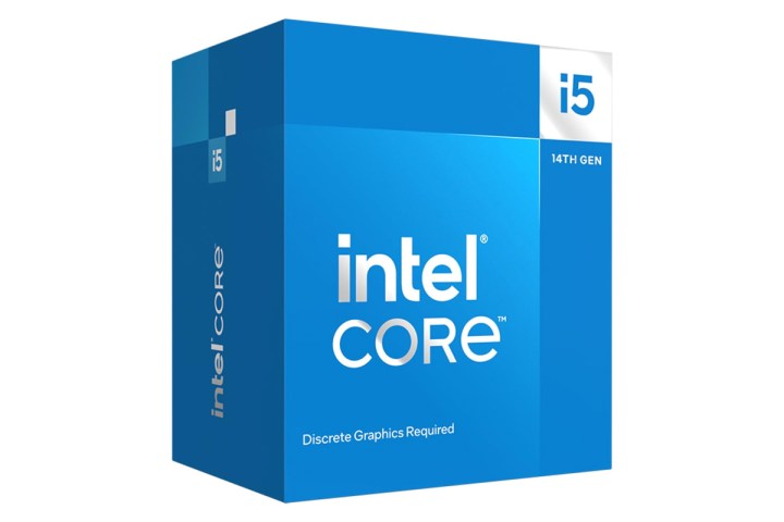 Intel Core i5-14400 packaging.