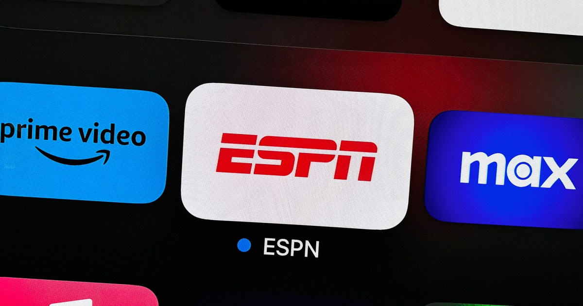 ESPN sera disponible en tant que service de streaming autonome à l’automne 2025