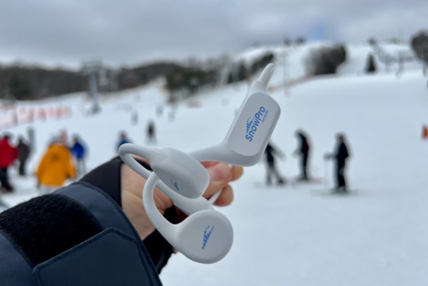 The H2O Audio SnowPro headphones.