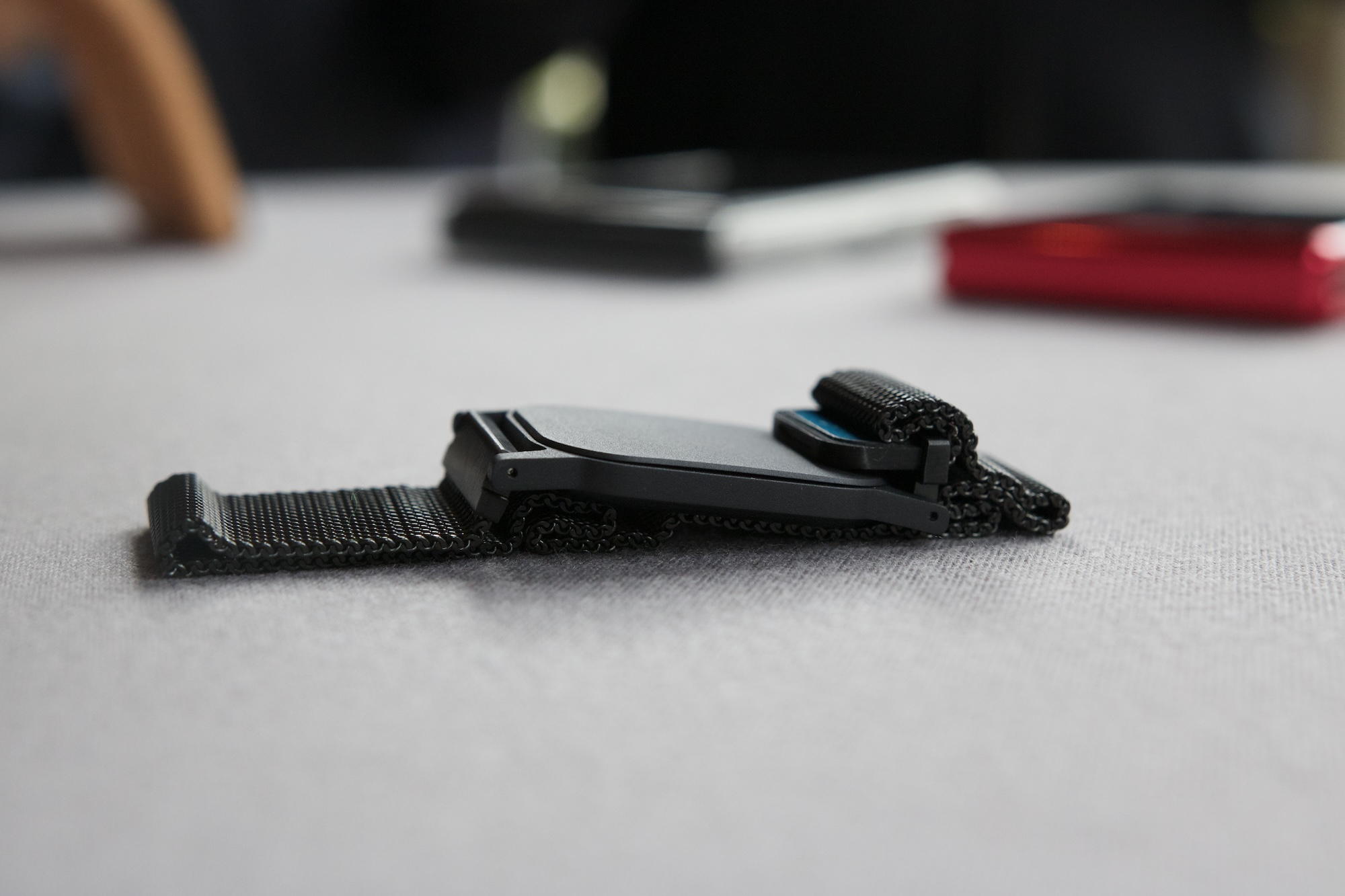 The magnet bracelet for Motorola's concept folding phone.