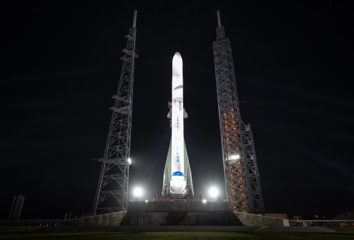 Blue Origin's New Glenn rocket.