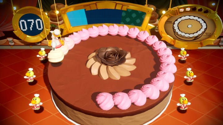 प्रिंसेस पीच प्रिंसेस पीच: शोटाइम में केक सजाती है!