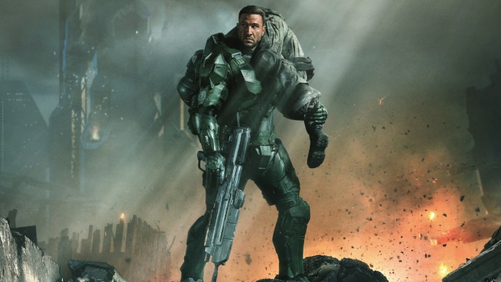 Un soldado se prepara para la batalla en la temporada 2 de Halo.