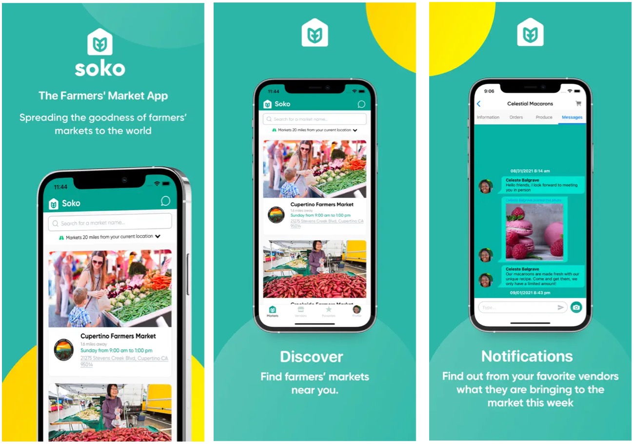 Soko Farmers' Market App.