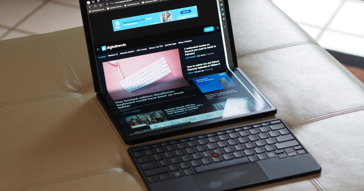 Lenovo ThinkPad X1 Fold (16-inch) review: a foldable flop