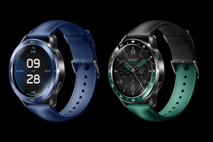 The Xiaomi Watch S3 and its interchangeable bezels.