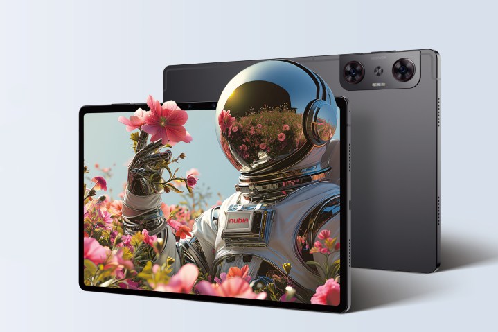 A render of a ZTE tablet announced at MWC 2024.