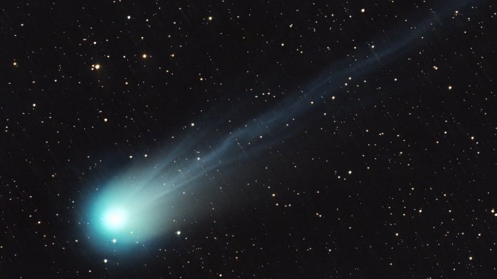 Comète 12P/Pons-Brooks photographiée en mars 2024.