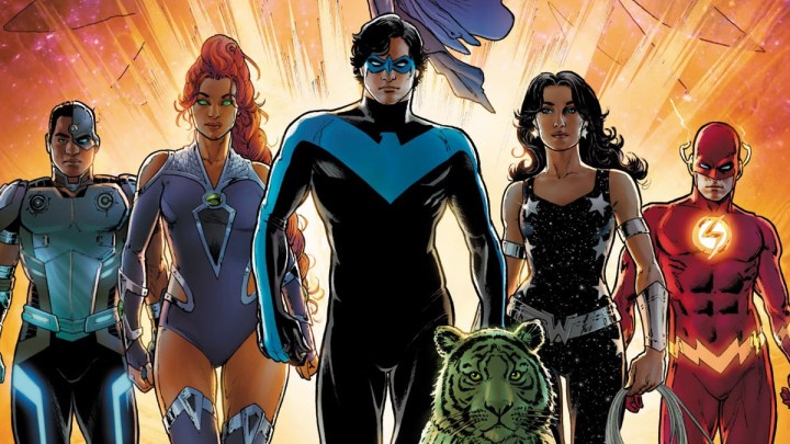 The cast of DC's Titans.