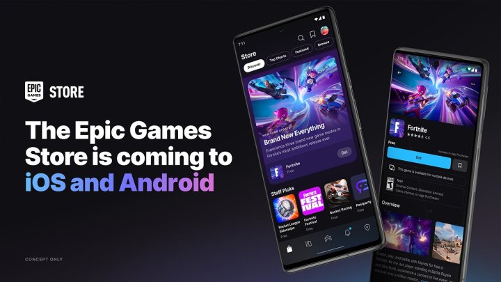 iOS এবং Android এর জন্য Epic Games Store-এর 2024 সালের রিলিজের মূল শিল্প।