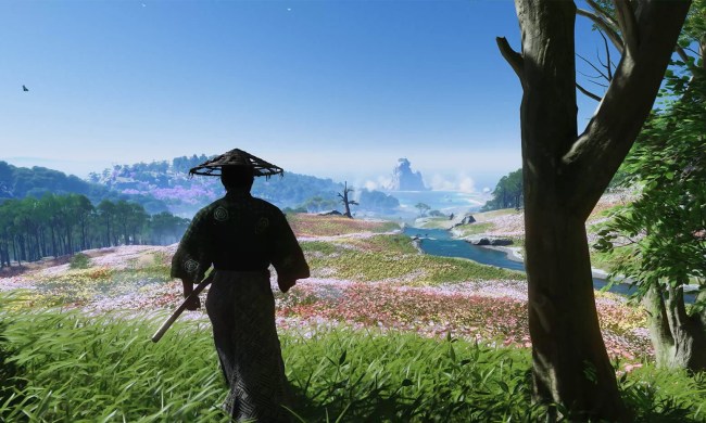 The PC version of Ghost of Tsushima Director's Cut.