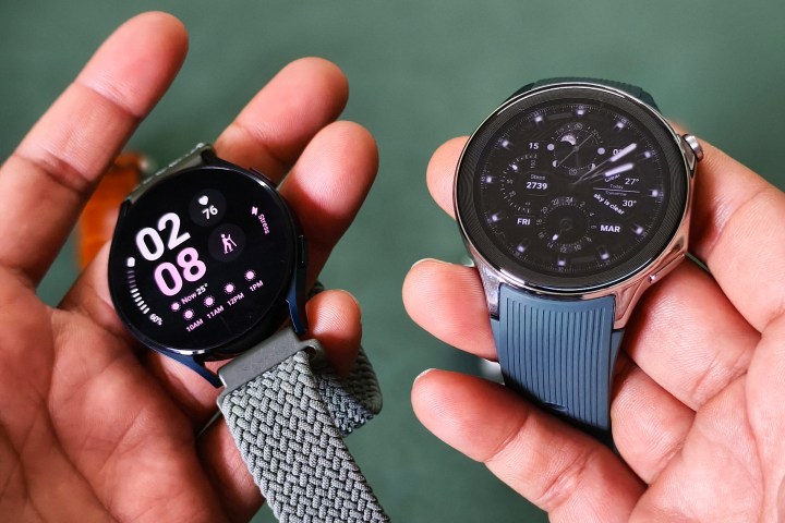OnePlus Watch 2 contra el Galaxy Watch 6.