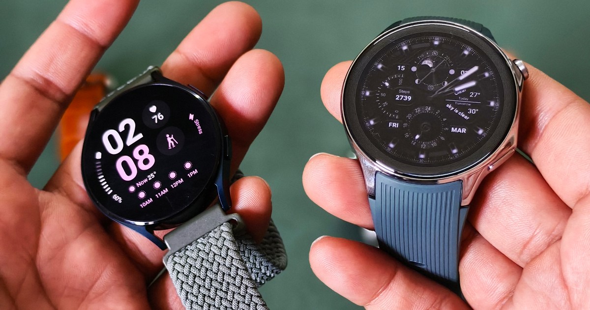 OnePlus Watch 2 vs. Samsung Galaxy Watch 6: a close call