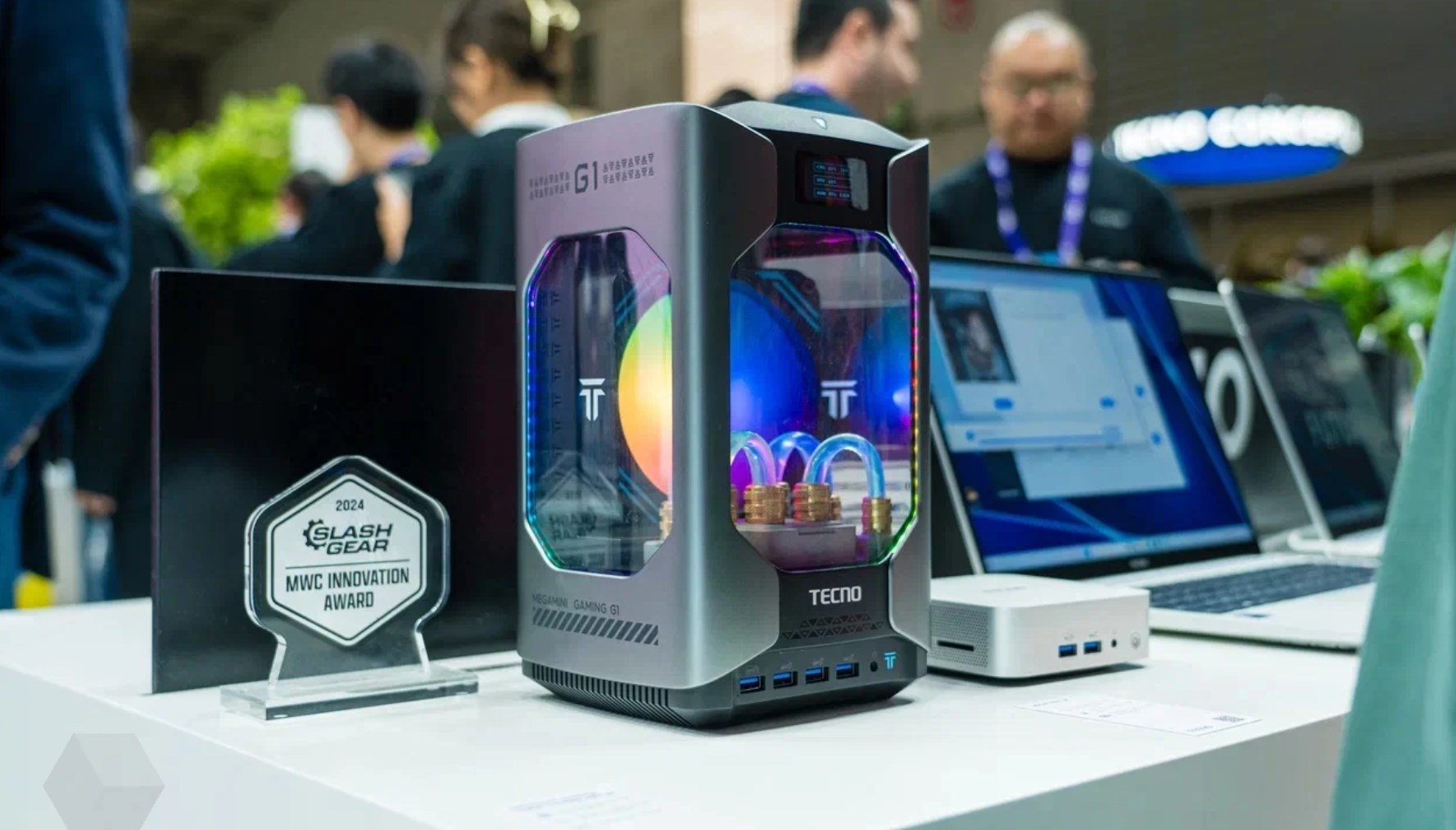 This smartphone company made a shockingly small watercooled gaming PC
