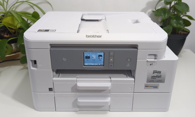 The Brother MFC-J4535DW is a compact all-in-one INKvestment printer.