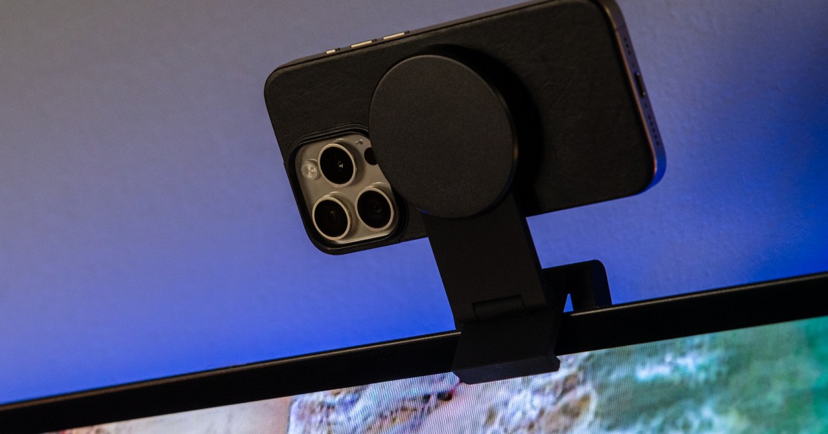 Hands-on with the Belkin Apple iphone Mount with MagSafe for Apple Tv set 4K