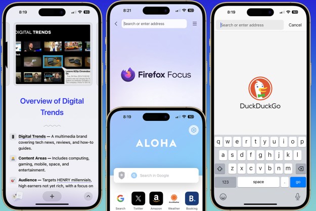 iPhone browser apps