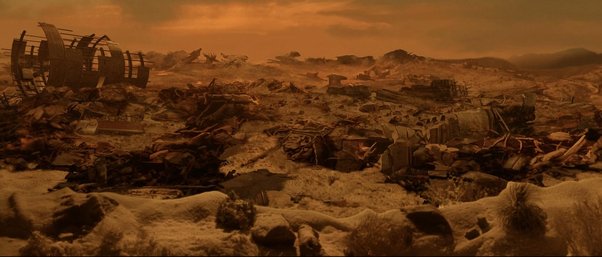 Alien: Resurrection (1997) filminde tasvir edilen Dünya Gezegeni.