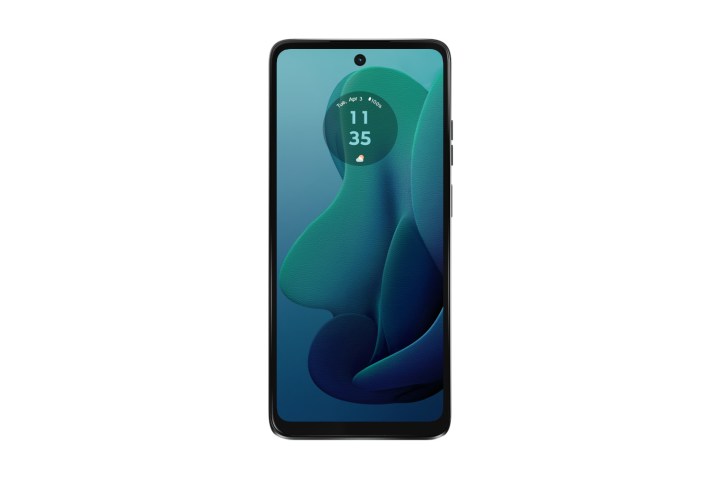 The front of the Moto G 5G 2024, on a blank background.