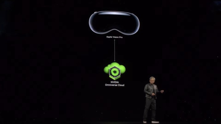 Nvidia revealing support for the Apple Vision Pro.