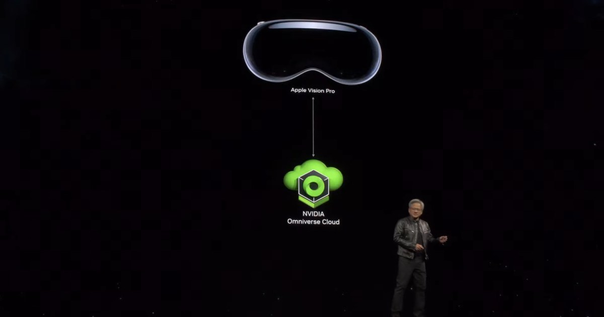 QnA VBage Nvidia and Apple are collaborating on the Vision Pro in the most unlikely way